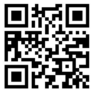 Generated QR Code of plaintext contents from a different QR generator
